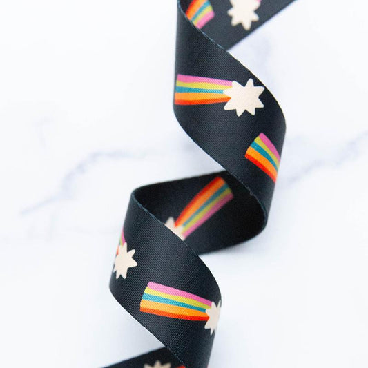 1.5" Shooting Star Webbing by Stitch Supply Co and Ruby Star Society