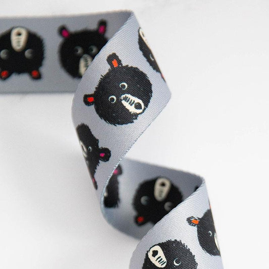 1.5" Teddy And The Bear Webbing by Stitch Supply Co and Ruby Star Society