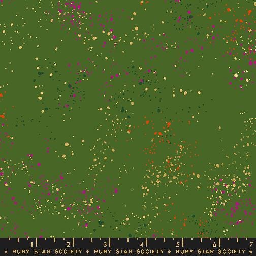Speckled in Sarah Green by Ruby Star Society Fabric