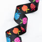 1.5" Rainbow Apples Webbing by Stitch Supply Co and Ruby Star Society