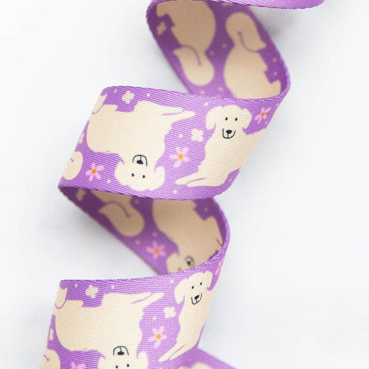 1.5" Golden Pup Webbing by Stitch Supply Co and Ruby Star Society