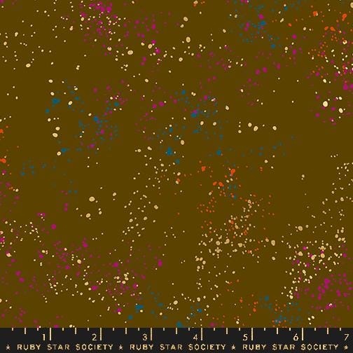 Speckled in Cocoa by Ruby Star Society Fabric