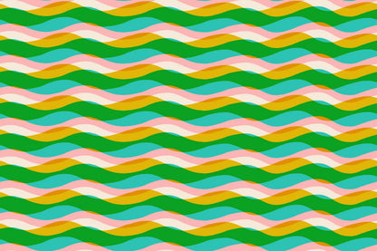 Poolside Too “Waves” in Tropic by Ruby Star Society Fabric