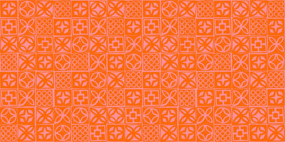 Poolside Too “Architectural Blocks” in Goldfish by Ruby Star Society Fabric