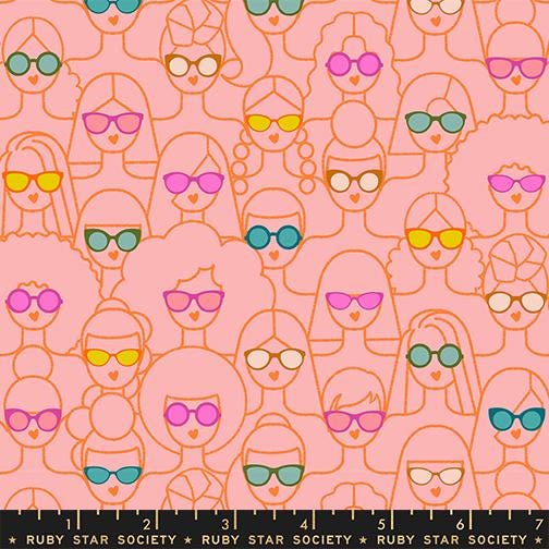 Poolside Too “Shine Girl Shine” in Balmy by Ruby Star Society Fabric