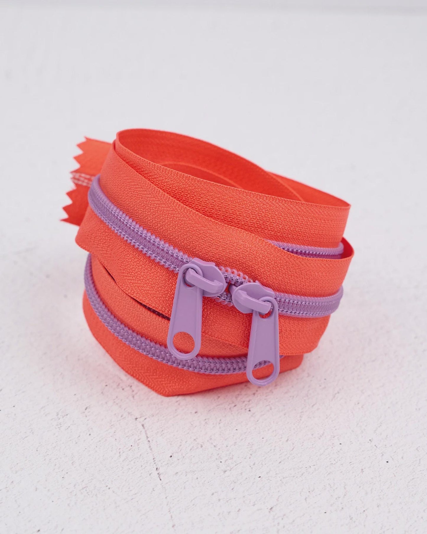 30" Handbag Zipper in Lavender Citrus by Renaissance Ribbons