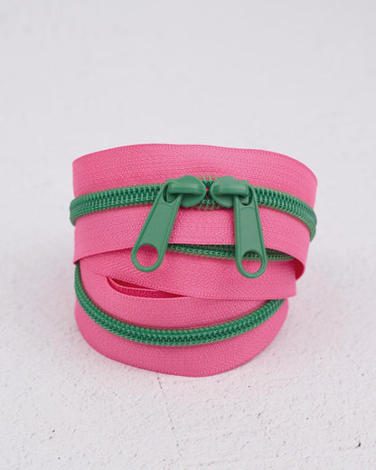 30" Handbag Zipper in Dragonfruit by Renaissance Ribbons