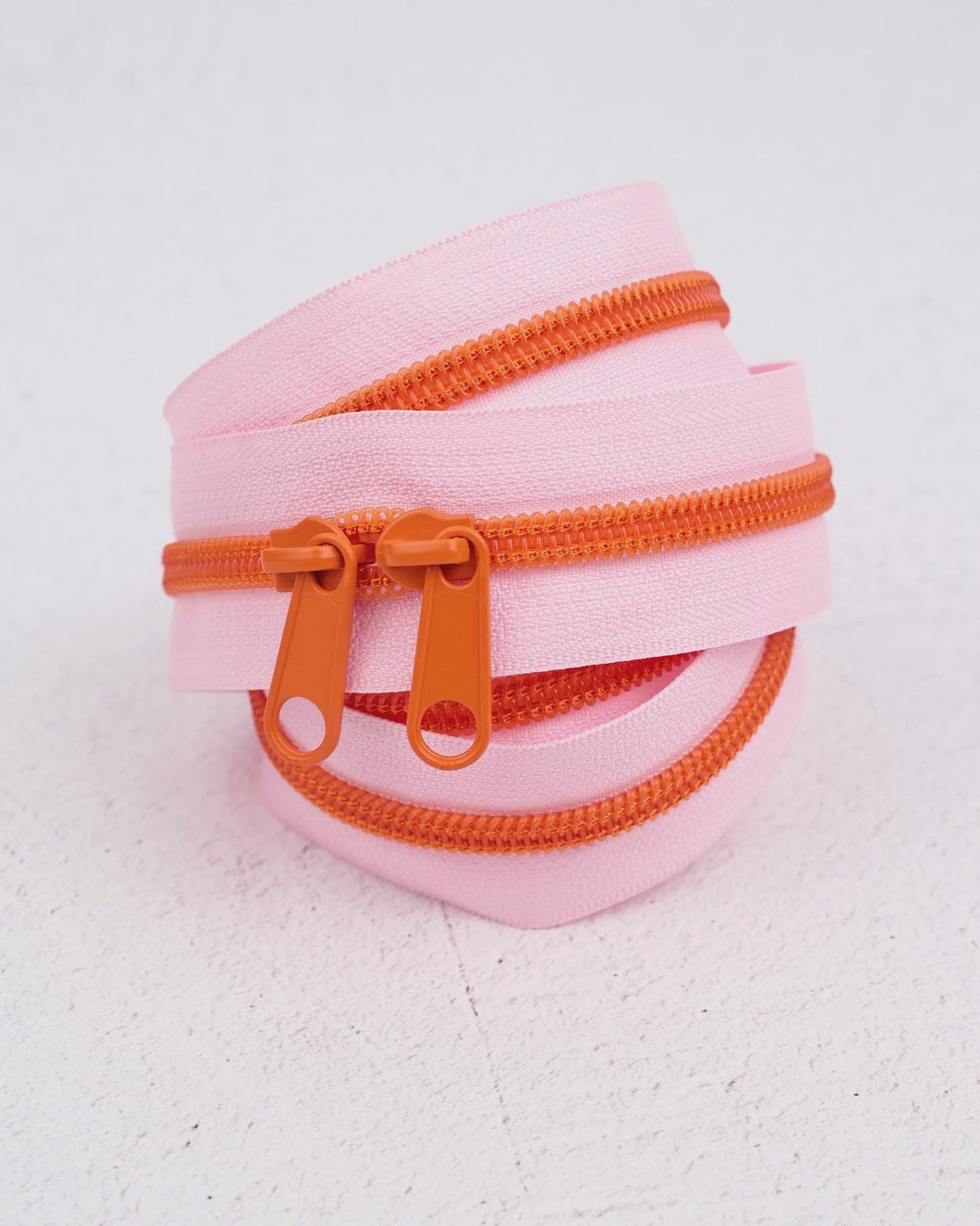 30" Handbag Zipper in Grapefruit by Renaissance Ribbons