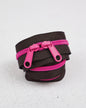 30" Handbag Zipper in Neon Rose by Renaissance Ribbons