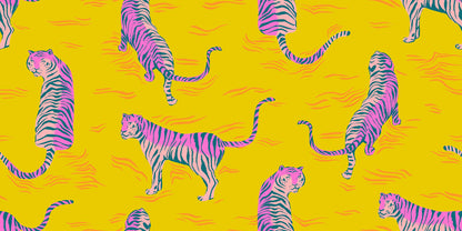 Poolside Too “Tigress” in Golden Hour by Ruby Star Society Fabric