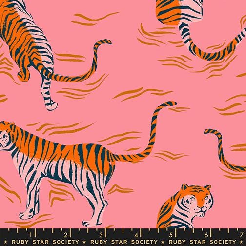Poolside Too “Tigress” in Sorbet by Ruby Star Society Fabric
