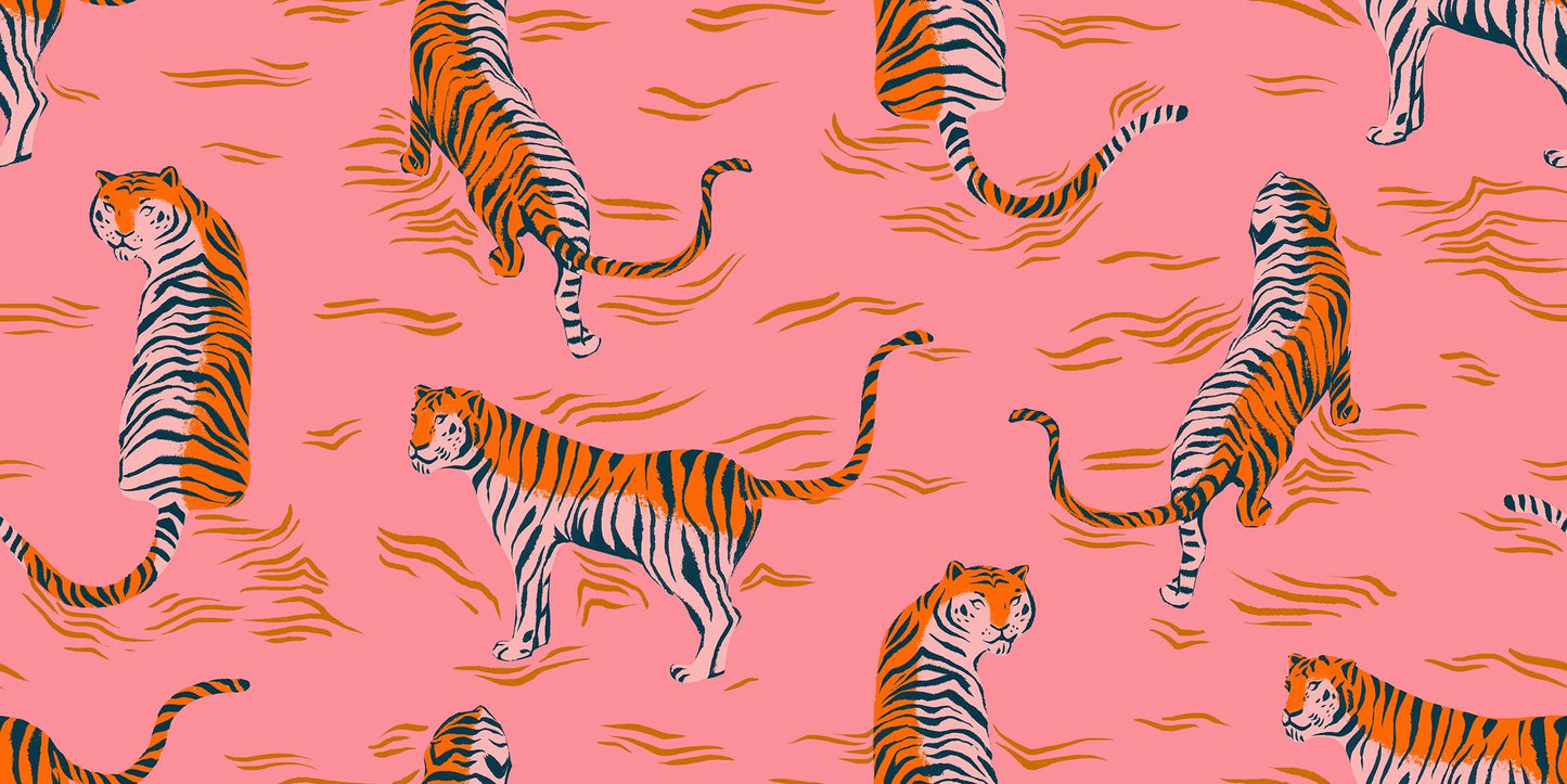 Poolside Too “Tigress” in Sorbet by Ruby Star Society Fabric
