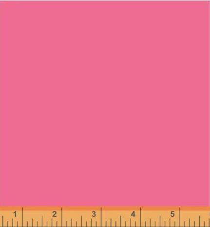 Perfect Pink by Ruby+Bee Solids and Windham Fabrics