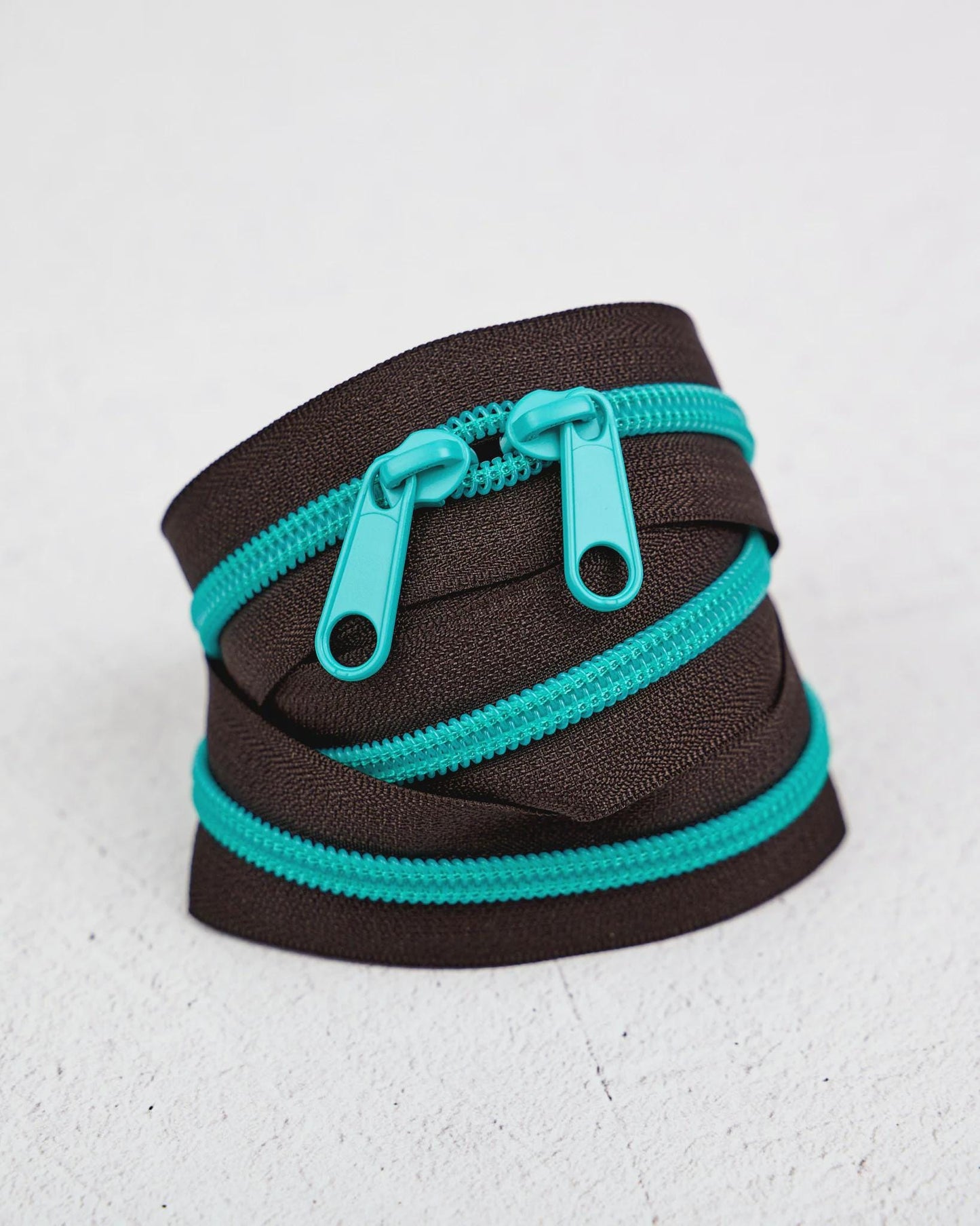 30" Handbag Zipper in Teal Eclipse by Renaissance Ribbons