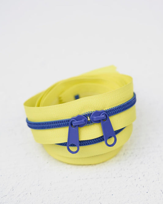 30" Handbag Zipper in Electric Lime by Renaissance Ribbons